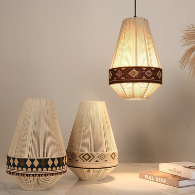Bohemian Fringe Pendant Light – A Blend of Art and Elegance