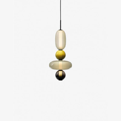 Kandiertes Glas Pendant Light – Vibrant LED Glass Fixture for a Stylish Interior