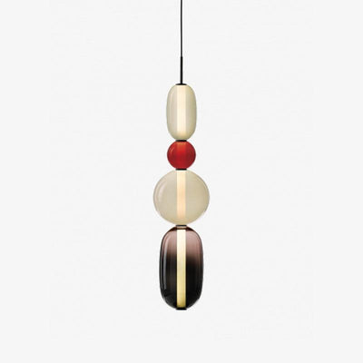 Kandiertes Glas Pendant Light – Vibrant LED Glass Fixture for a Stylish Interior