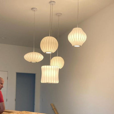 Nordic Harmony Pendant Light – Modern Wooden Ceiling Lamp for Sophisticated Interiors