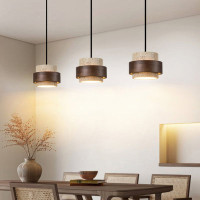 Ascend Retro Wabi-Sabi Table Lamp – A Fusion of Nature & Minimalist Elegance