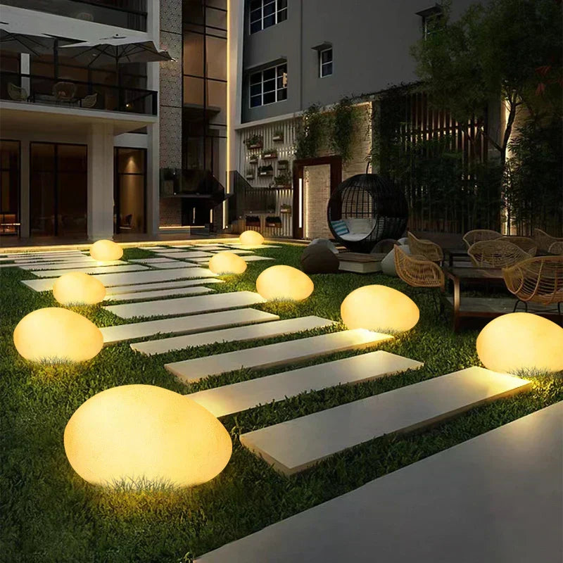 Cobblestone Garden Light – Weatherproof LED Outdoor Decorative Light