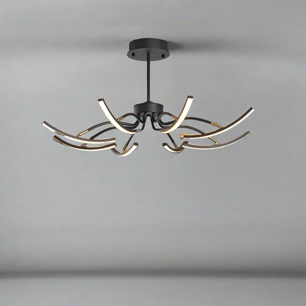 Luster Modern Ceiling Light – Elegant LED Design for Ambient Lighting