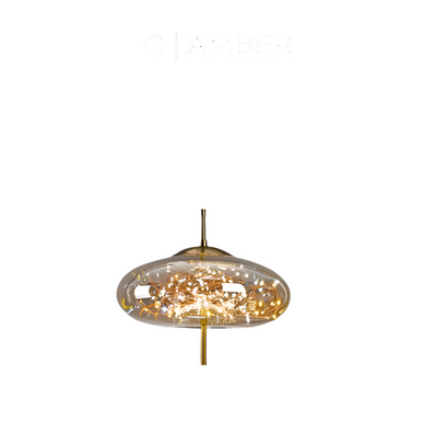 Essence Pendant Light – Elegant Glass LED Hanging Lamp for Sophisticated Interiors
