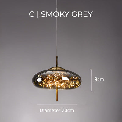 Essence Pendant Light – Elegant Glass LED Hanging Lamp for Sophisticated Interiors