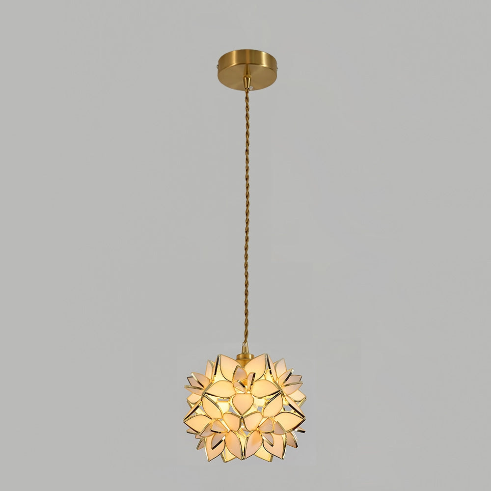 Capiz Shell Pendant Light – Handcrafted Elegance with Natural Translucence