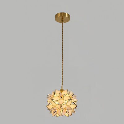Capiz Shell Pendant Light – Handcrafted Elegance with Natural Translucence