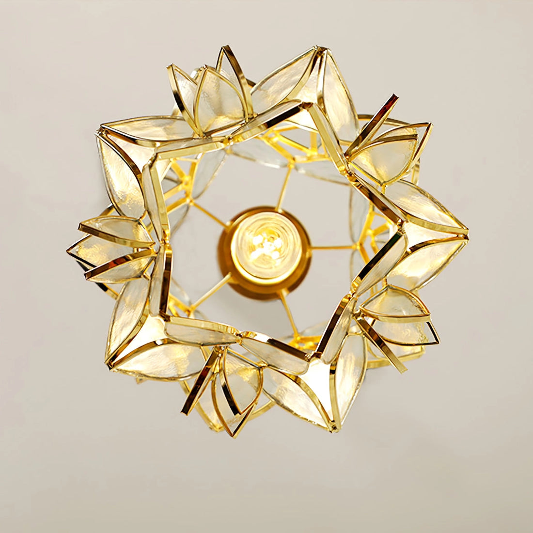 Capiz Shell Pendant Light – Handcrafted Elegance with Natural Translucence