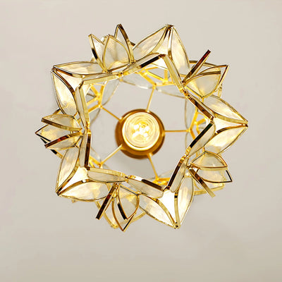 Capiz Shell Pendant Light – Handcrafted Elegance with Natural Translucence