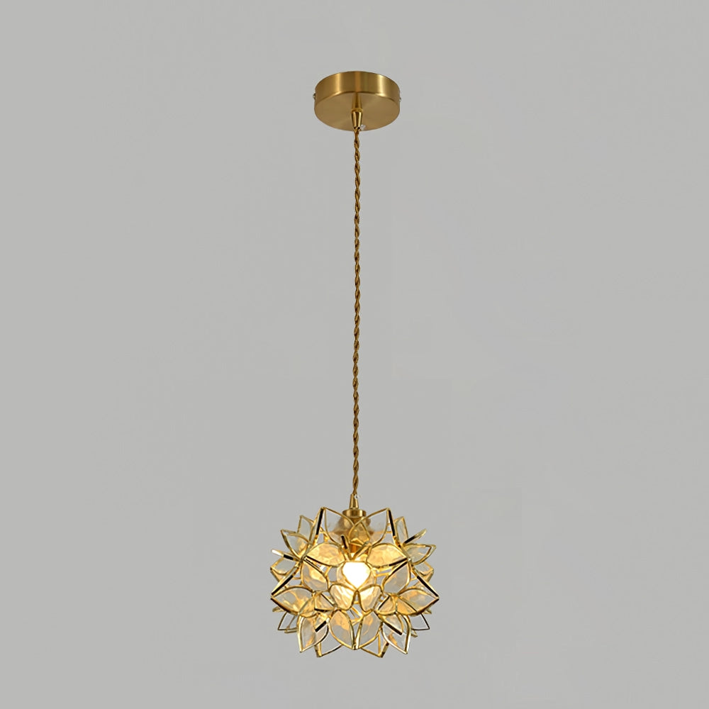 Capiz Shell Pendant Light – Handcrafted Elegance with Natural Translucence