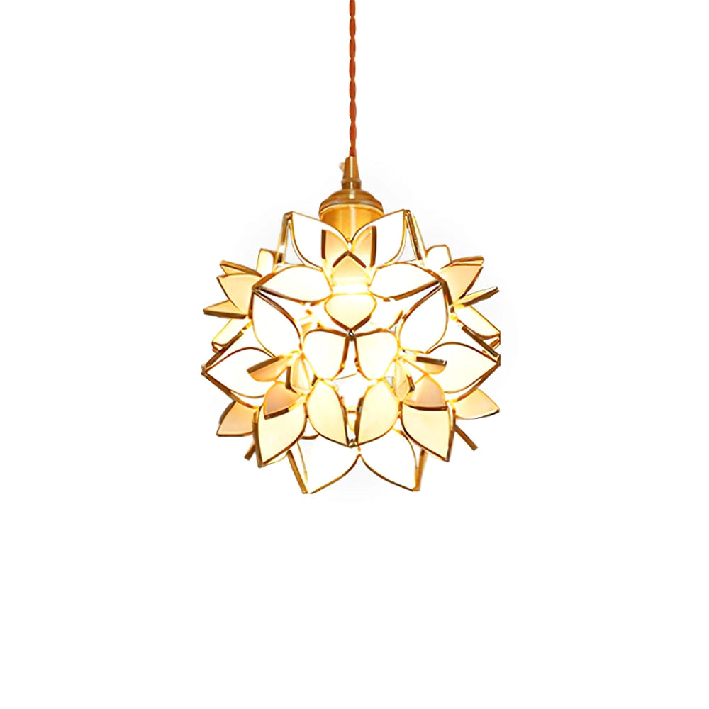 Capiz Shell Pendant Light – Handcrafted Elegance with Natural Translucence