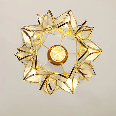 Capiz Shell Pendant Light – Handcrafted Elegance with Natural Translucence