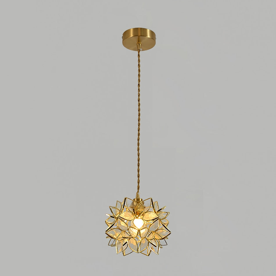 Capiz Shell Pendant Light – Handcrafted Elegance with Natural Translucence