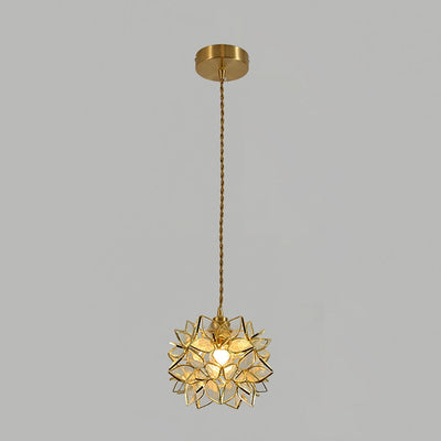 Capiz Shell Pendant Light – Handcrafted Elegance with Natural Translucence