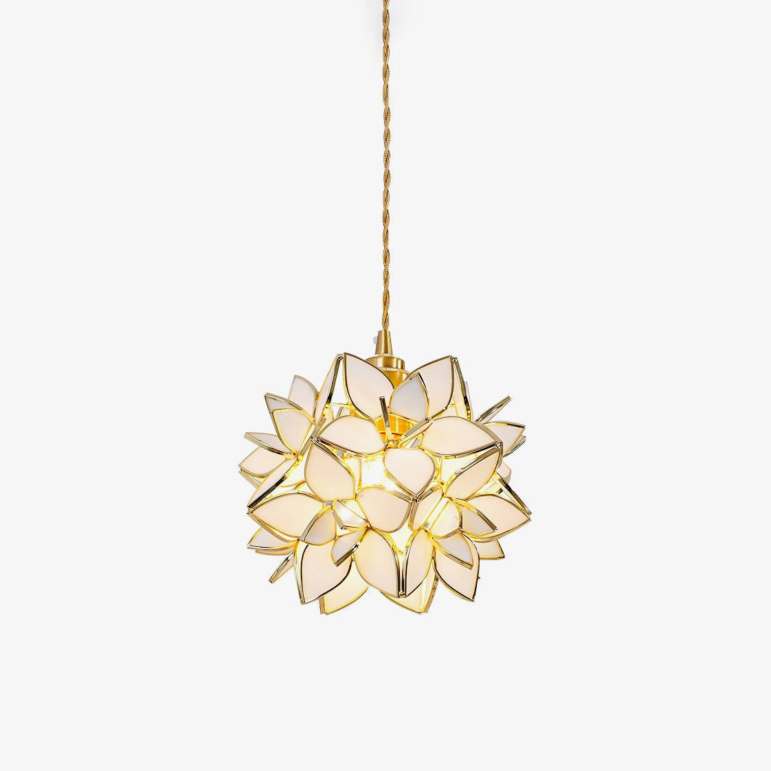 Capiz Shell Pendant Light – Handcrafted Elegance with Natural Translucence