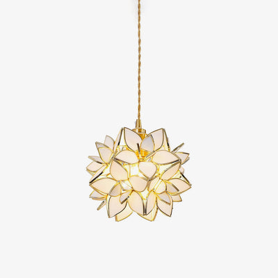 Capiz Shell Pendant Light – Handcrafted Elegance with Natural Translucence