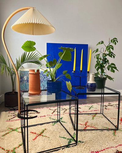 Caprani Floor Lamp – Scandinavian Design with Wood & Linen Shade