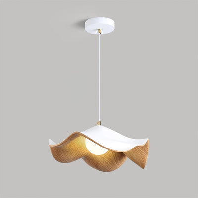 Casia Unique Pendant Light – Nature-Inspired Lotus Leaf Ceiling Lamp
