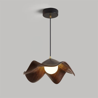 Casia Unique Pendant Light – Nature-Inspired Lotus Leaf Ceiling Lamp