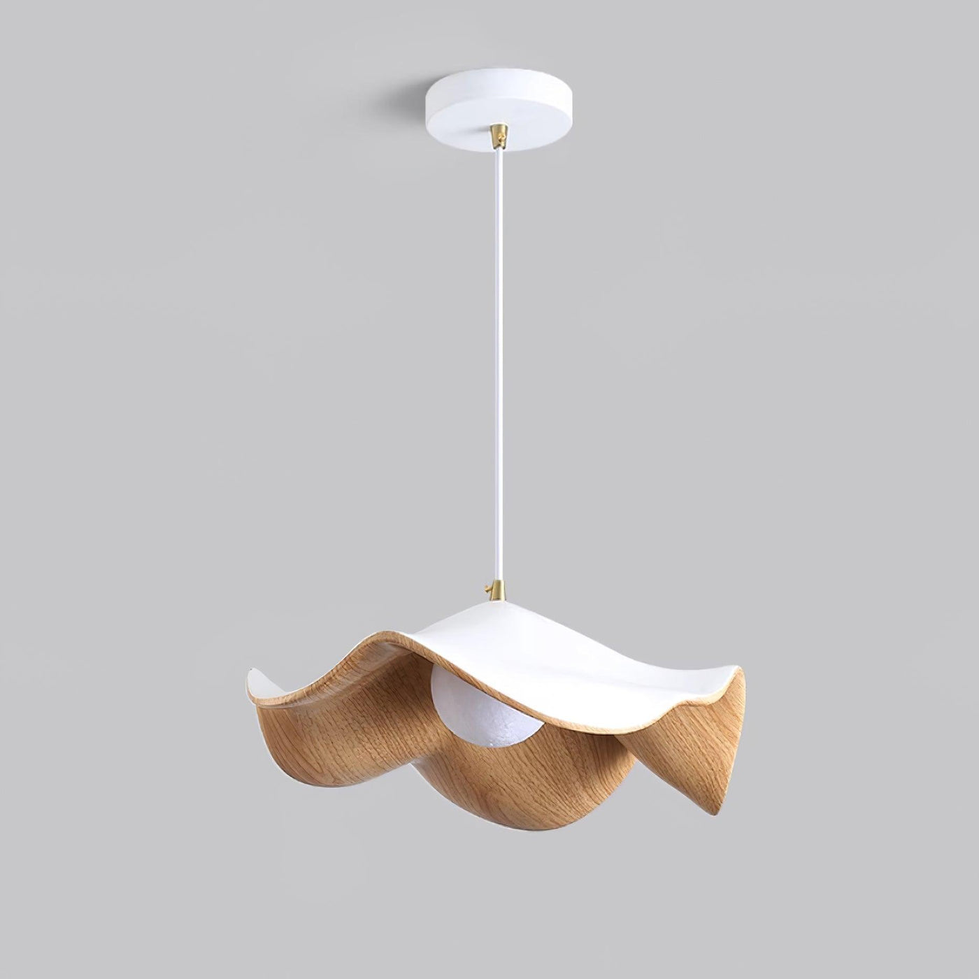 Casia Unique Pendant Light – Nature-Inspired Lotus Leaf Ceiling Lamp