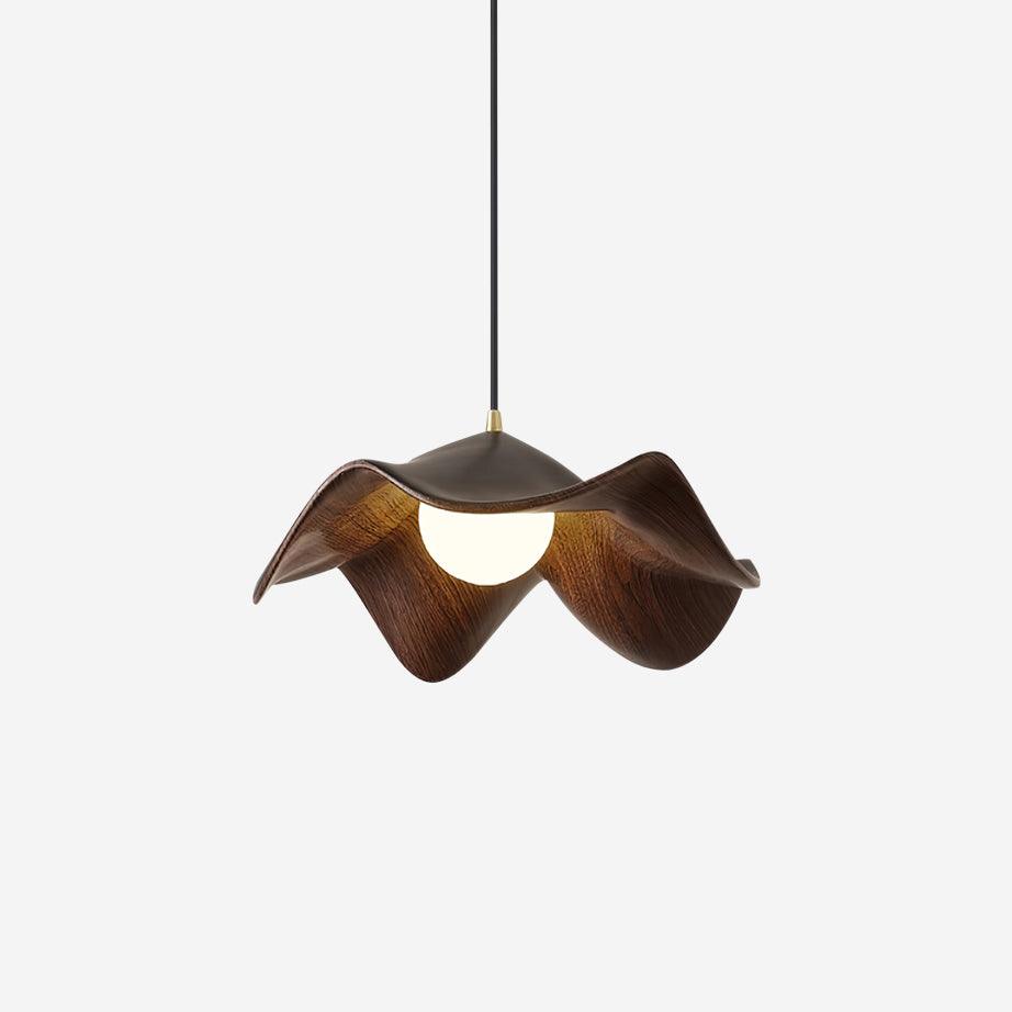 Casia Unique Pendant Light – Nature-Inspired Lotus Leaf Ceiling Lamp
