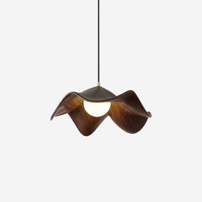 Casia Unique Pendant Light – Nature-Inspired Lotus Leaf Ceiling Lamp