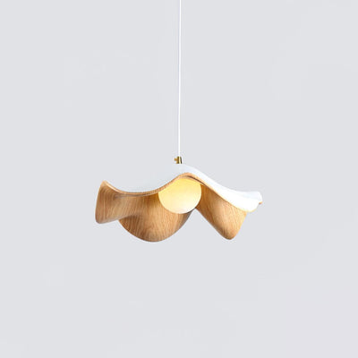 Casia Unique Pendant Light – Nature-Inspired Lotus Leaf Ceiling Lamp
