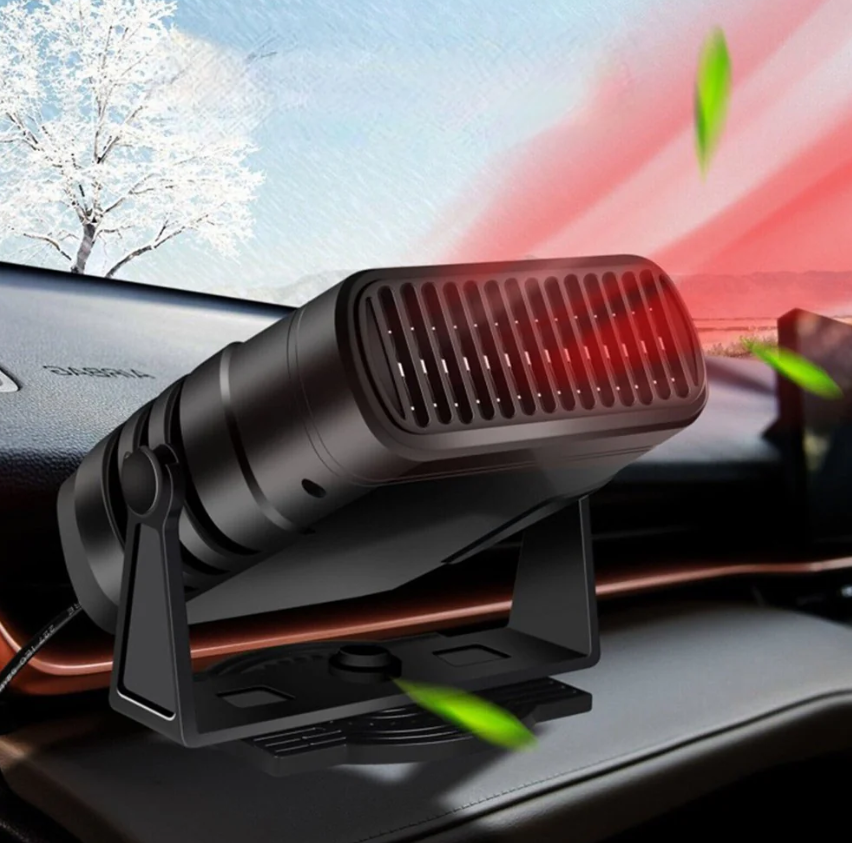 12V Portable Car Heater – Heats, Cools, and Defogs in Seconds