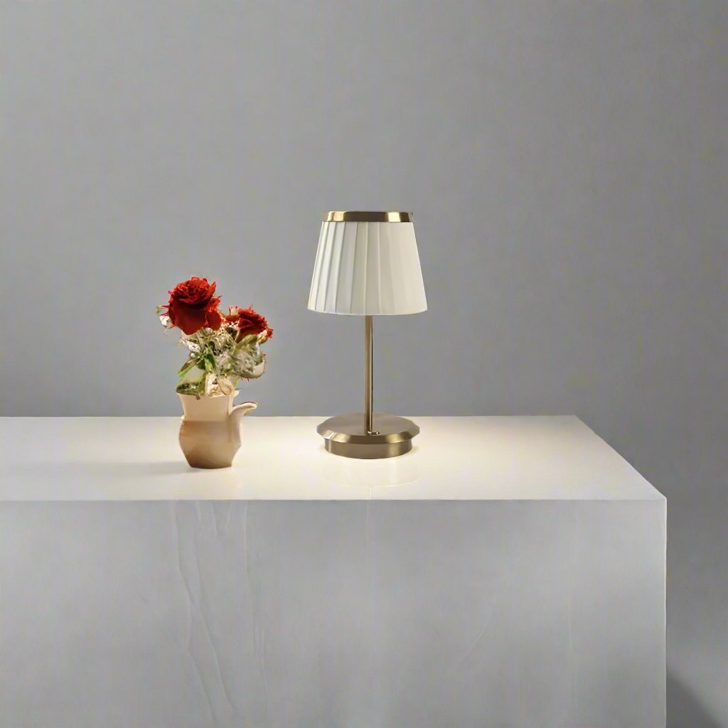 Classic Elegance Rechargeable Table Lamp – Touch-Control LED with Dimmable Light
