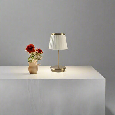 Classic Elegance Rechargeable Table Lamp – Touch-Control LED with Dimmable Light