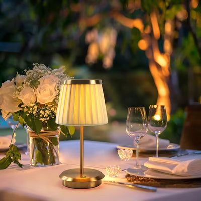 Classic Elegance Rechargeable Table Lamp – Touch-Control LED with Dimmable Light