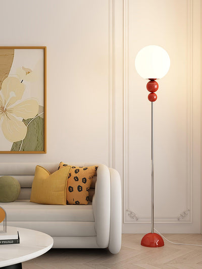 Clavel Floor Lamp – Elegant Metal & Glass Design for Modern Interiors