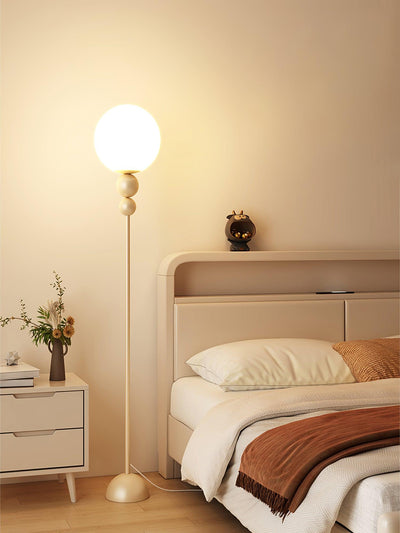 Clavel Floor Lamp – Elegant Metal & Glass Design for Modern Interiors