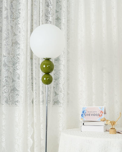 Clavel Floor Lamp – Elegant Metal & Glass Design for Modern Interiors