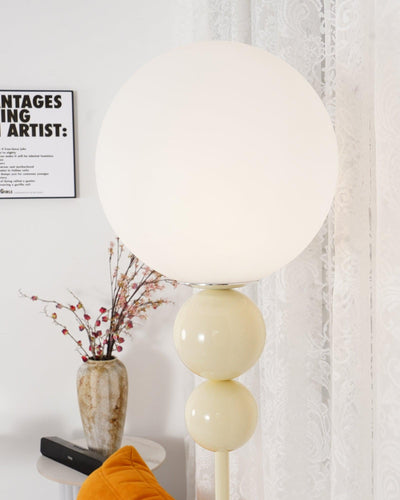 Clavel Floor Lamp – Elegant Metal & Glass Design for Modern Interiors