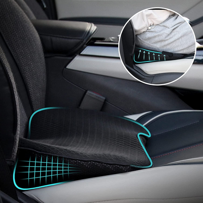 Ergonomic Car Seat Booster Cushion – Comfort and Height for Adults