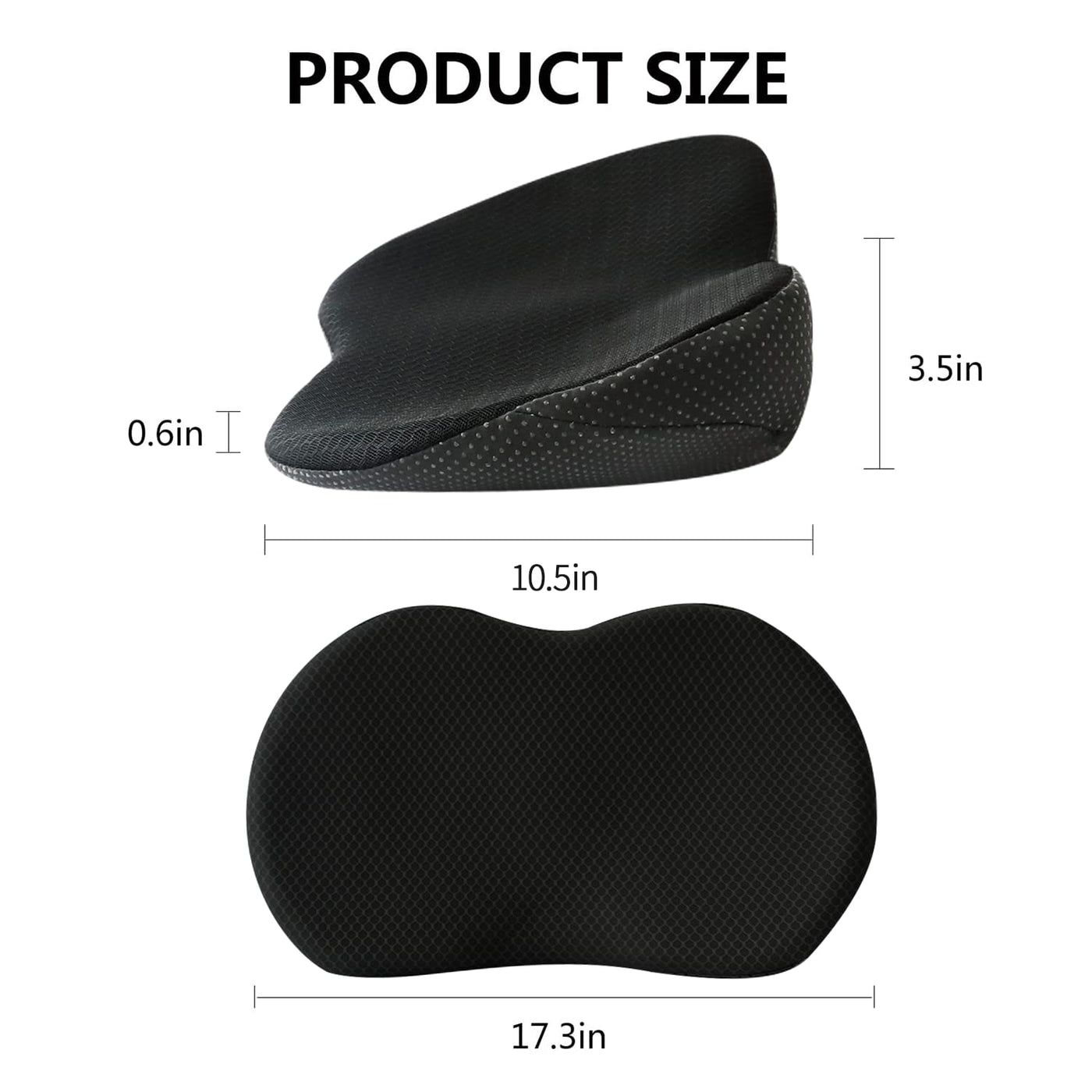 Ergonomic Car Seat Booster Cushion – Comfort and Height for Adults