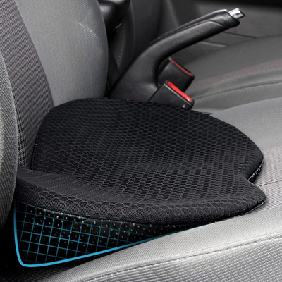 Ergonomic Car Seat Booster Cushion – Comfort and Height for Adults