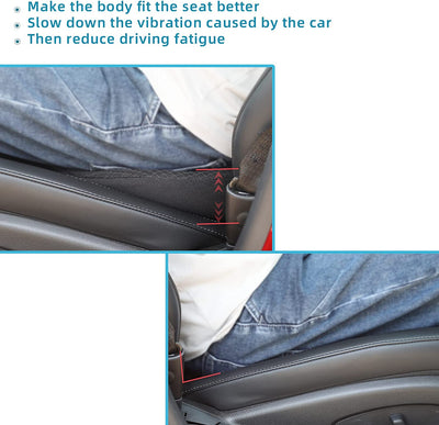 Ergonomic Car Seat Booster Cushion – Comfort and Height for Adults