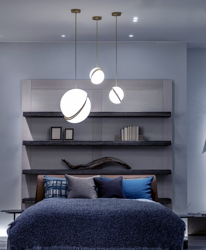 CrescentGlow Pendant Light – Elegant Lunar-Inspired Illumination