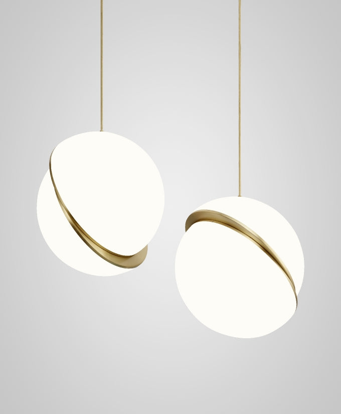 CrescentGlow Pendant Light – Elegant Lunar-Inspired Illumination