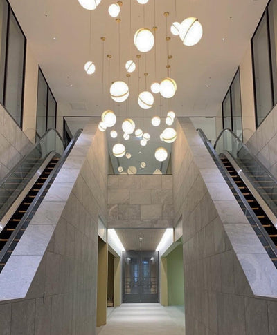CrescentGlow Pendant Light – Elegant Lunar-Inspired Illumination