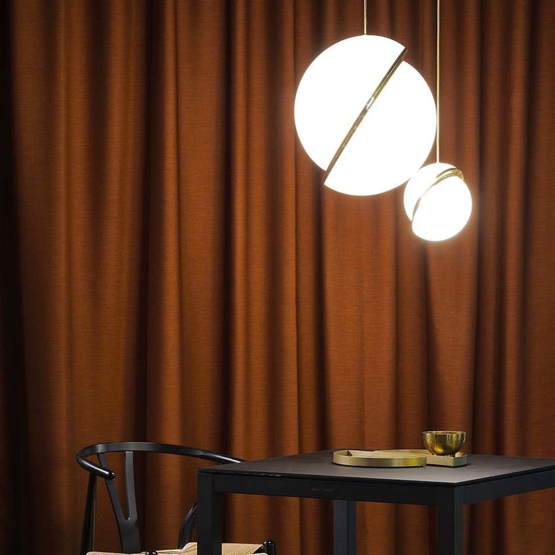 CrescentGlow Pendant Light – Elegant Lunar-Inspired Illumination