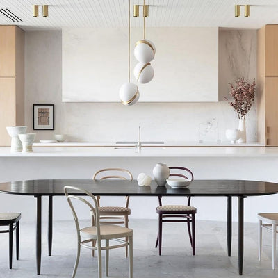 CrescentGlow Pendant Light – Elegant Lunar-Inspired Illumination