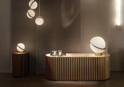CrescentGlow Pendant Light – Elegant Lunar-Inspired Illumination