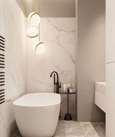 CrescentGlow Pendant Light – Elegant Lunar-Inspired Illumination