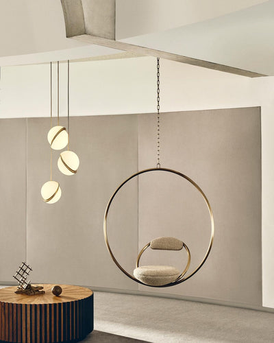 CrescentGlow Pendant Light – Elegant Lunar-Inspired Illumination