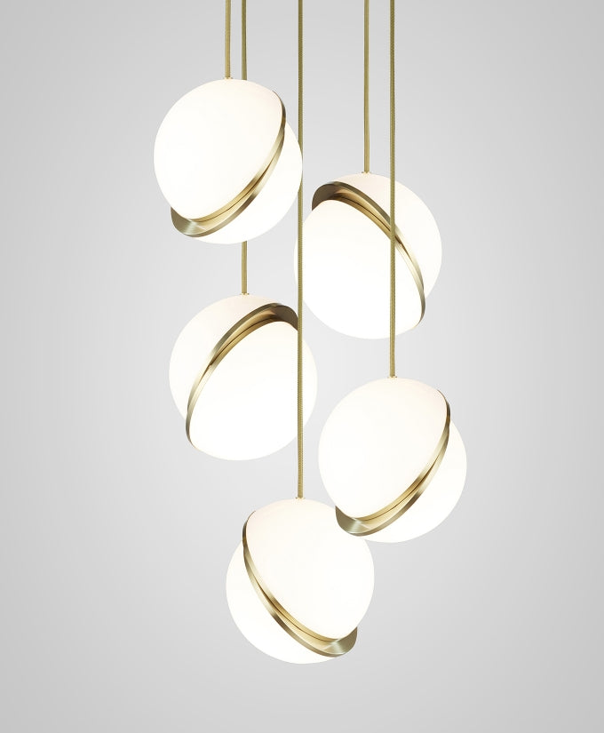 CrescentGlow Pendant Light – Elegant Lunar-Inspired Illumination