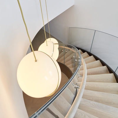 CrescentGlow Pendant Light – Elegant Lunar-Inspired Illumination