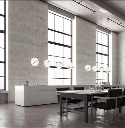 CrescentGlow Pendant Light – Elegant Lunar-Inspired Illumination